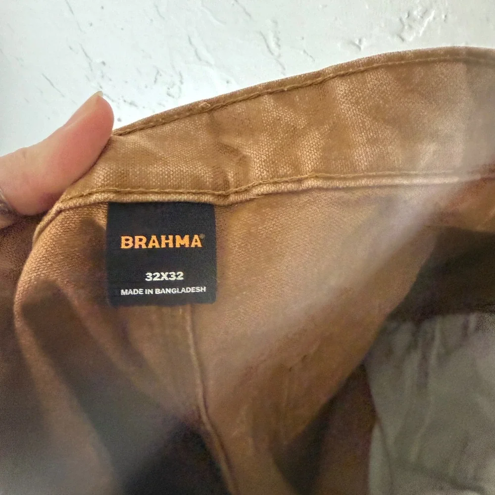 Brahma Men's‎ Trailblazer Brown Carpenter Pants Workwear Size 32x32